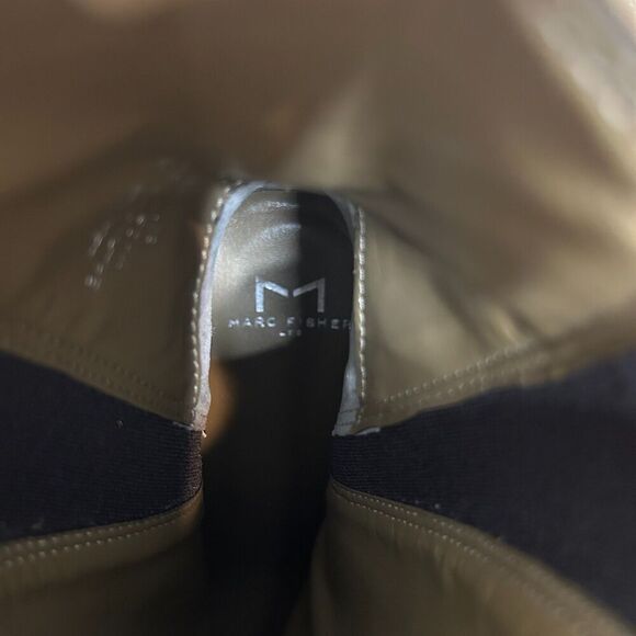 NEW Marc Fisher LTD Kristie Heeled Boots Brown Suede Women's Size 8.5 M - Picture 10 of 10